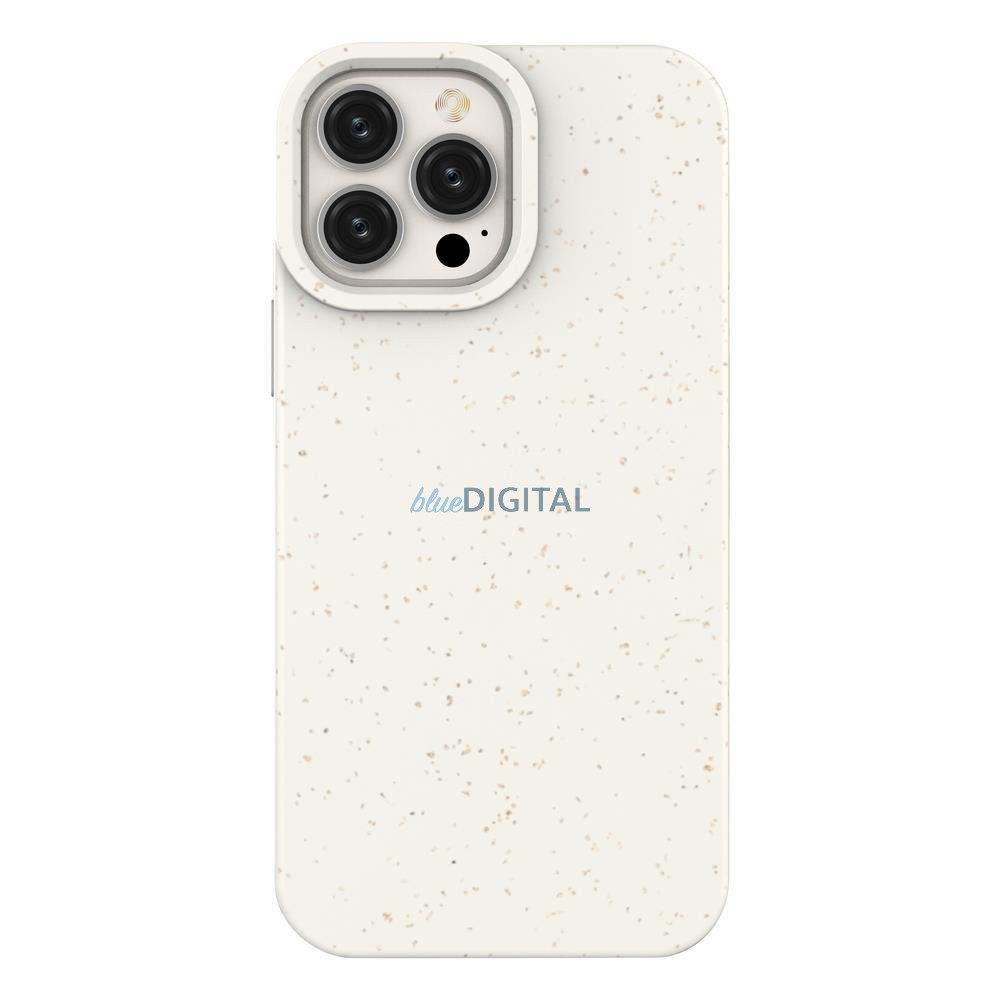 Eco Case tok iPhone 14 Plus szilikon lebomló tok fehér