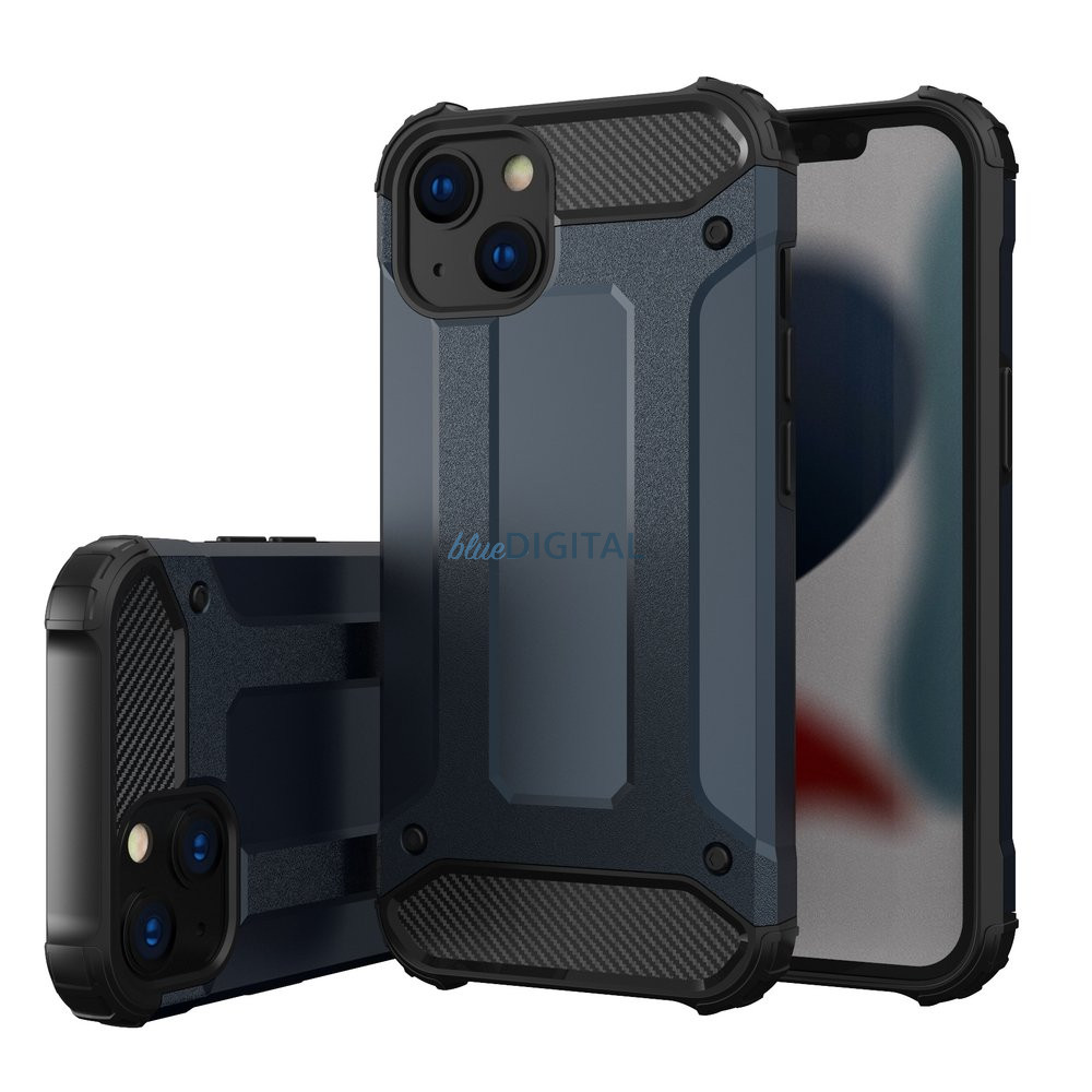 Hybrid Armor tok iPhone 14 Plus Armor hibrid tok kék Hybrid Armor tok iPhone 14 Plus Armor hibrid tok kék