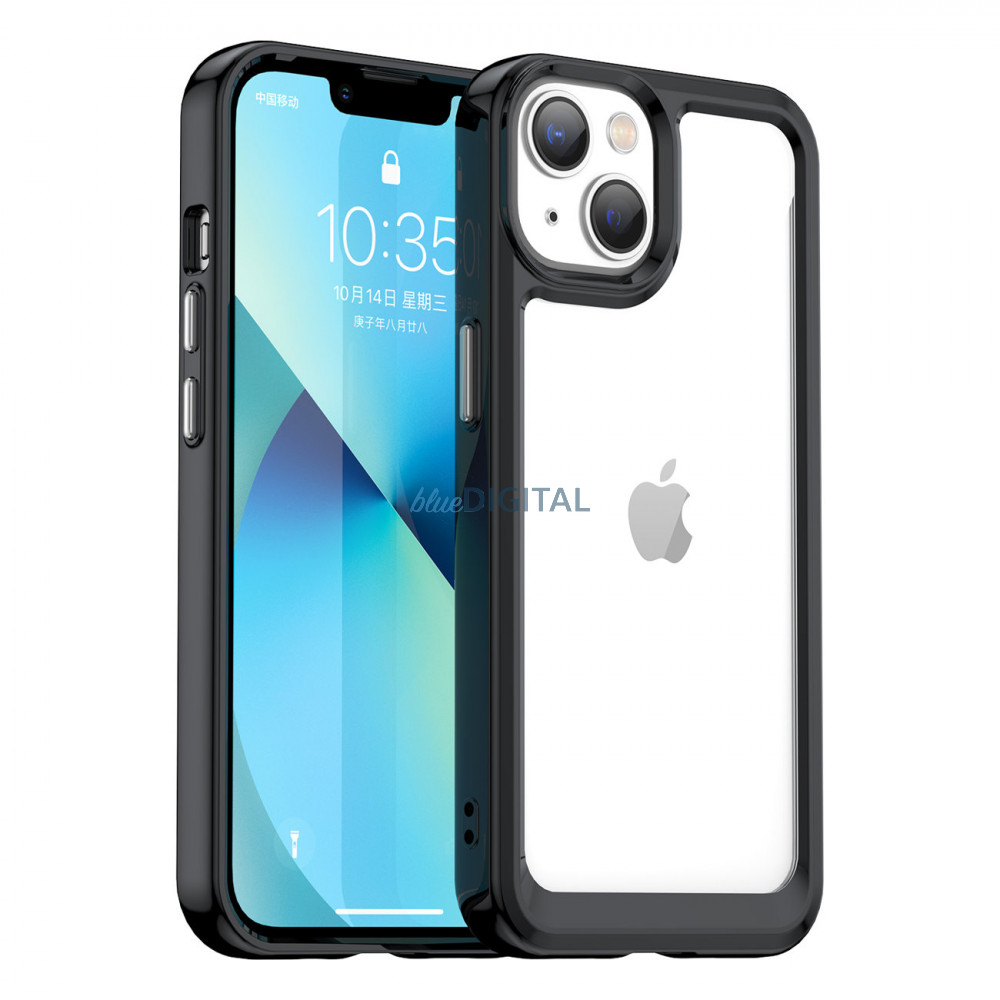 Outer Space tok iPhone 14 Plus - fekete