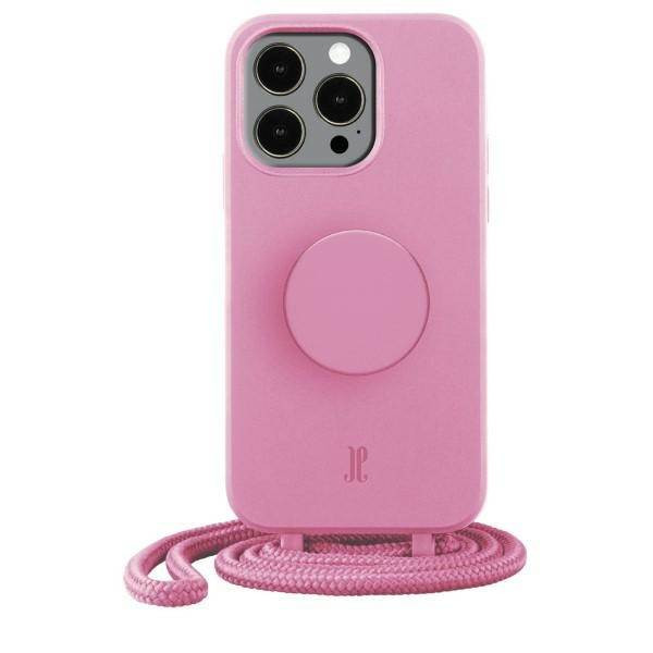 Tok JE PopGrip iPhone 13 Pro Max 6,7" pasztell rózsaszín 30138 (Just Elegance) tok
