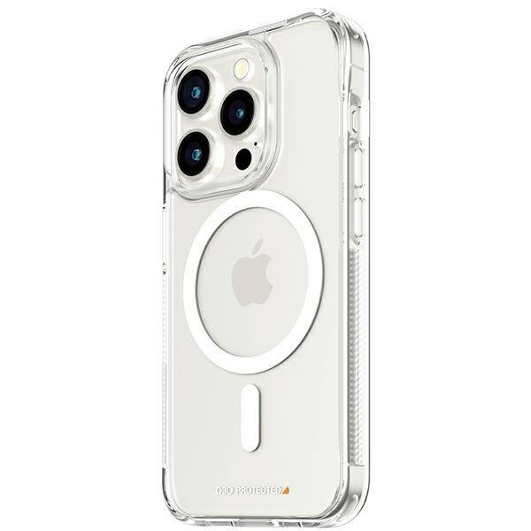 PanzerGlass HardCase MagSafe-kompatibilis tok iPhone 15 Pro - átlátszó PanzerGlass HardCase MagSafe-kompatibilis tok iPhone 15 Pro - átlátszó