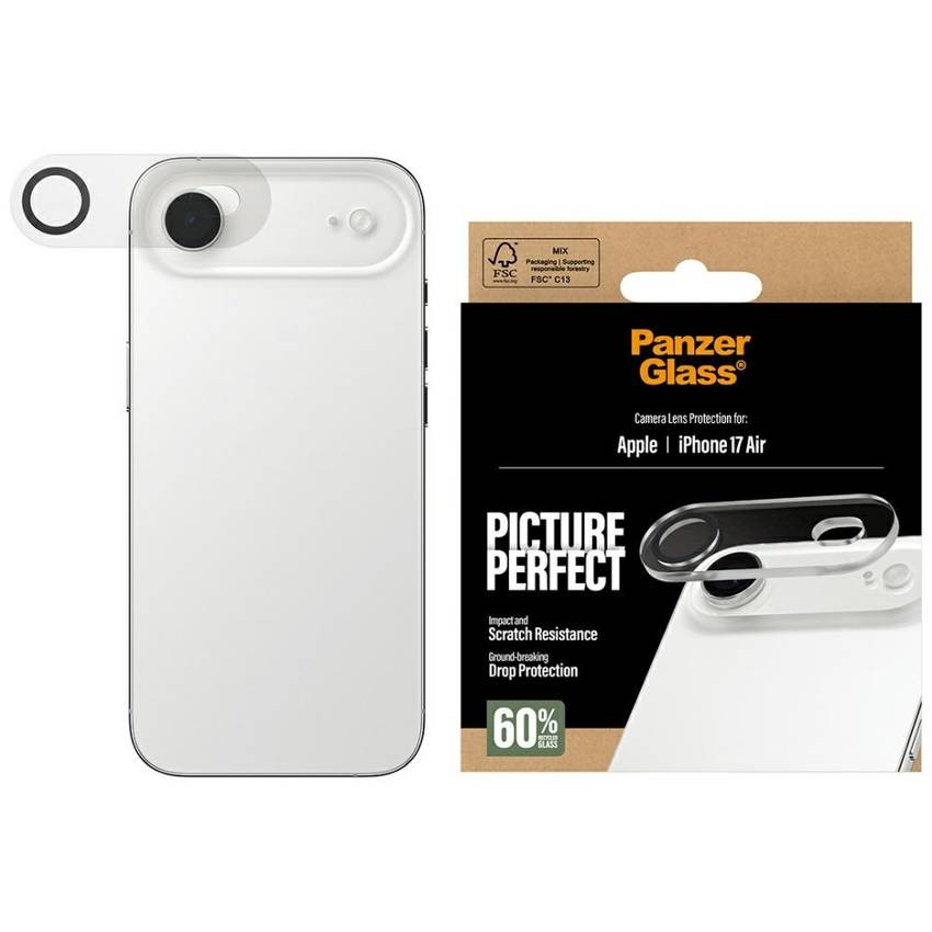 Edzett üveg lencsevédő PanzerGlass PicturePerfect iPhone Air készülékhez