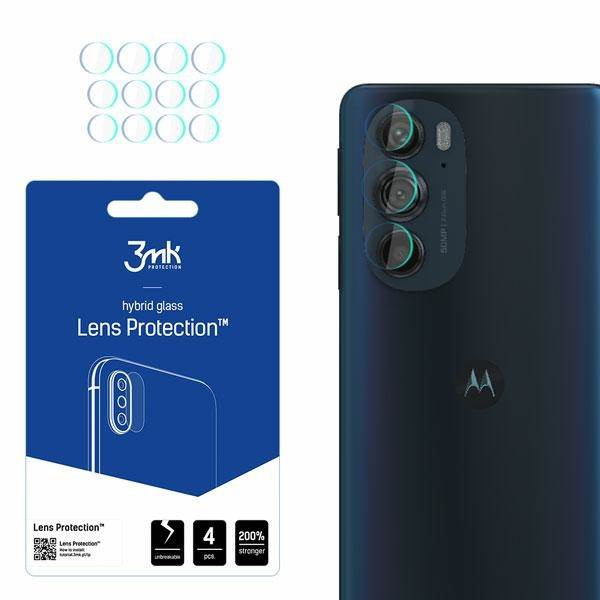 3MK Lens Protect Motorola Edge 30, 4db kamera védőfólia