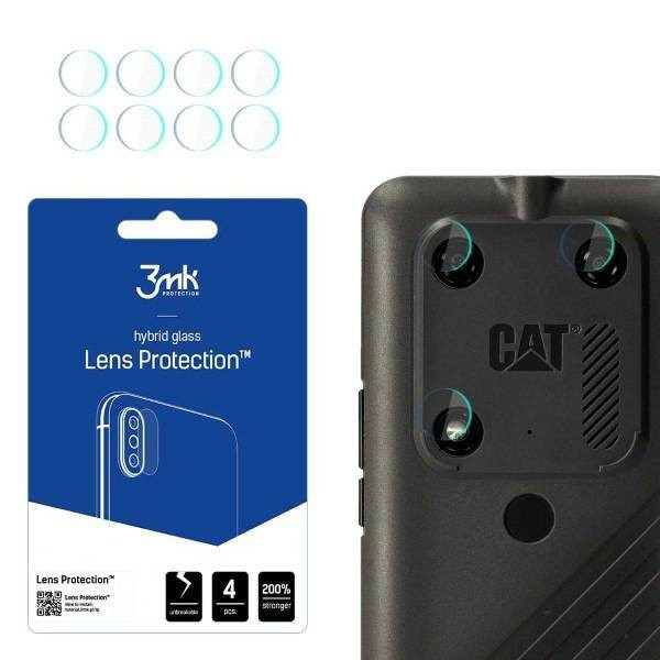 3MK Lens Protect Cat S53, 4db kamera védőfólia