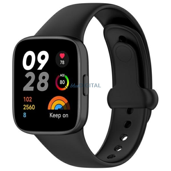 Beline csereszíj Xiaomi Redmi Watch 3 - fekete Beline csereszíj Xiaomi Redmi Watch 3 - fekete