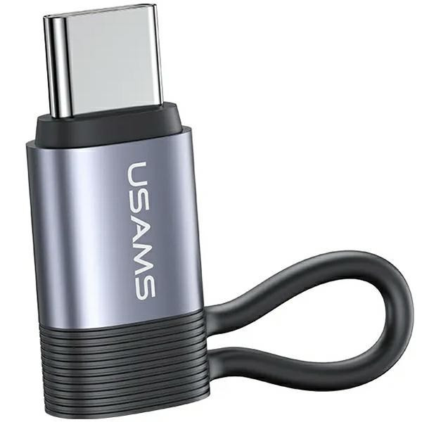 USAMS adapter AU17 Lightning - USB-C 30W acél SJ677LN01 (US-SJ677) USAMS adapter AU17 Lightning - USB-C 30W acél SJ677LN01 (US-SJ677)