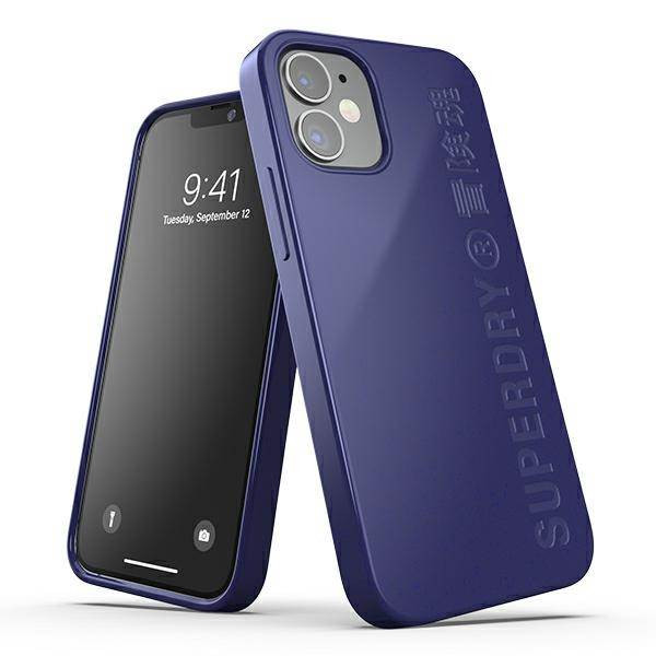Etui SuperDry Snap iPhone 12 mini Compostable navy 42626 (42626)