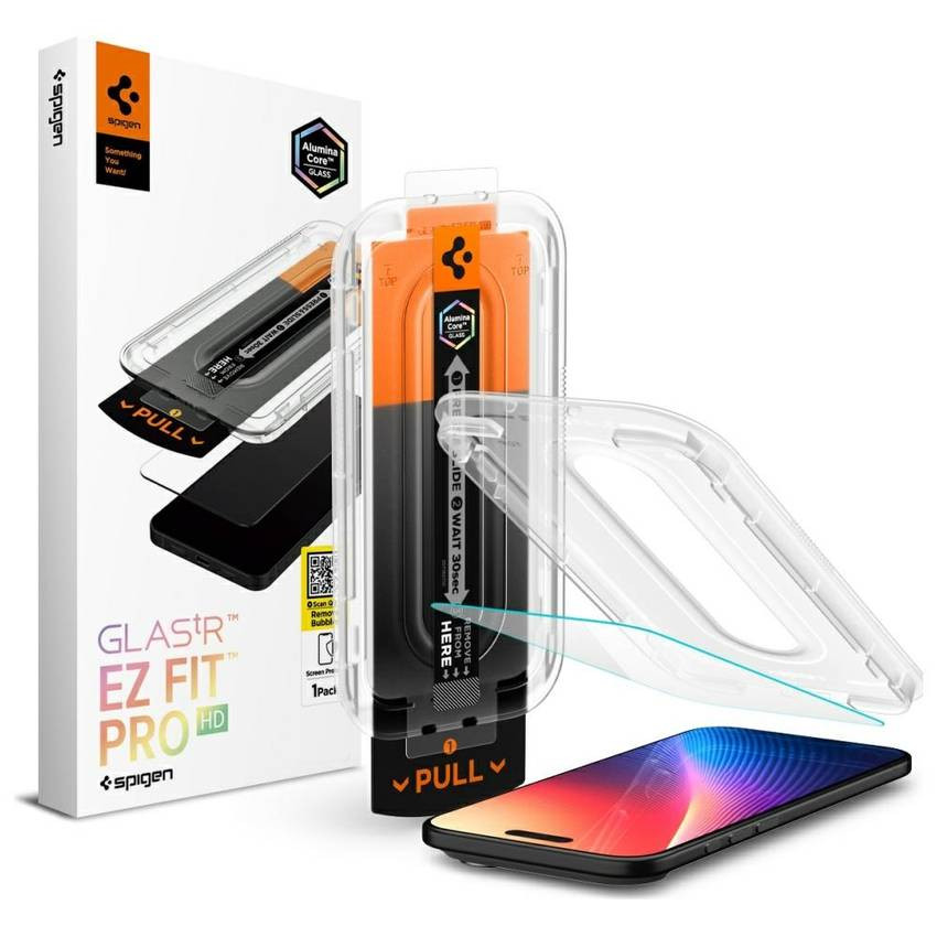 Spigen Glas.TR "EZ FIT PRO" edzett üveg iPhone Airhez Átlátszó Spigen Glas.TR "EZ FIT PRO" edzett üveg iPhone Airhez Átlátszó