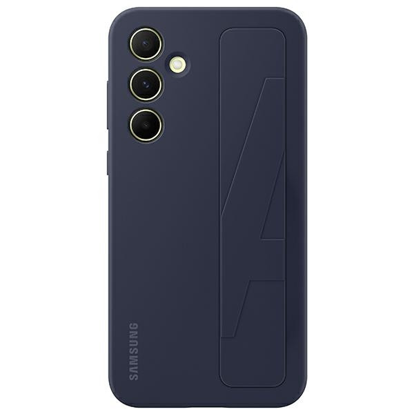 Samsung EF-GA556TBEGWW Silicone Cover Strap tok Samsung Galaxy A55 5G - fekete