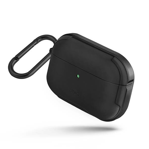 UNIQ Tok Valencia AirPods Pro fekete antimikrobiális UNIQ Tok Valencia AirPods Pro fekete antimikrobiális