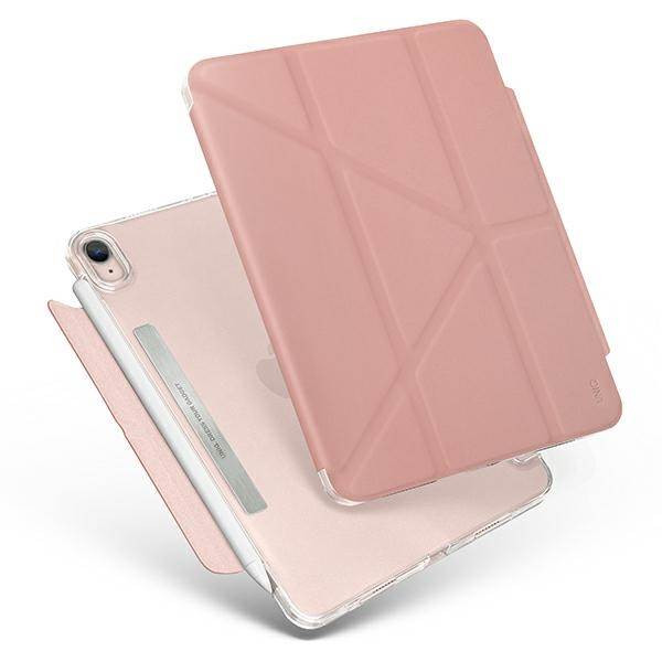 UNIQ Tok Camden iPad Mini (2021) rózsaszín antimikrobiális tok (2021)