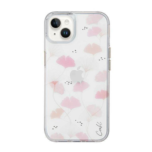 UNIQ etui Coehl Meadow iPhone 14 Plus / 15 Plus 6.7" tavaszi rózsaszínű tok