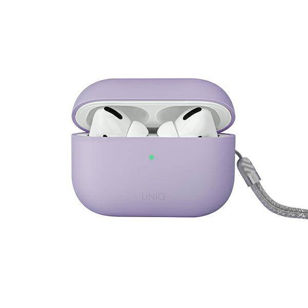 UNIQ Lino tok AirPods Pro 2 gen szilikon lila lila UNIQ Lino tok AirPods Pro 2 gen szilikon lila lila