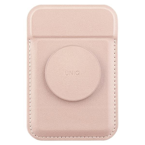 UNIQ Flixa mágneses kártyatárca MagSafe támogatással pink