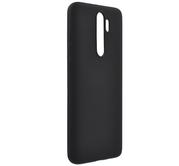 Szilikon telefonvédő (matt) FEKETE Xiaomi Redmi Note 8 Pro