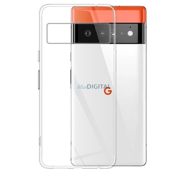Szilikon telefonvédő (ultravékony) ÁTLÁTSZÓ Google Pixel 6 Pro