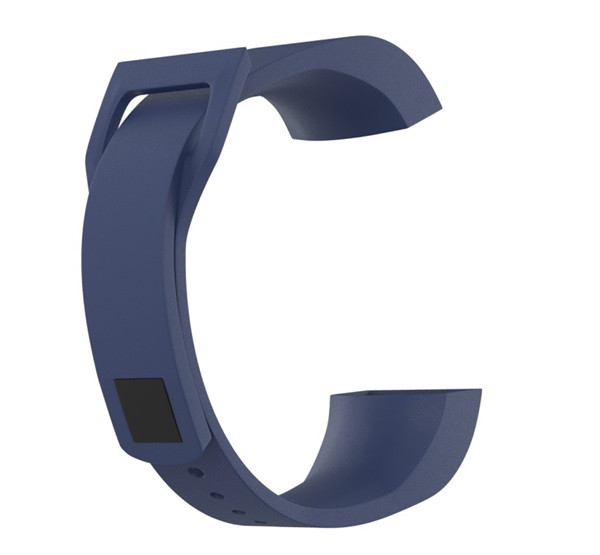Pótszíj (egyedi méret, szilikon) SÖTÉTKÉK Xiaomi MI Band 4C