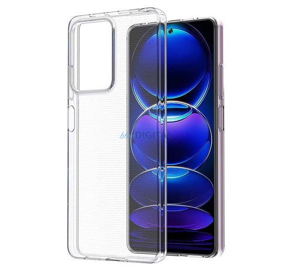 Szilikon telefonvédő (ultravékony) ÁTLÁTSZÓ Xiaomi Redmi Note 12 Pro Plus