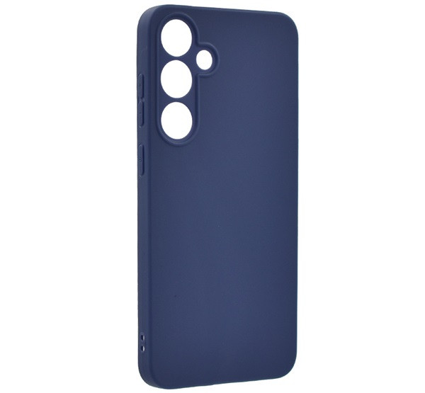 Szilikon telefonvédő (matt) SÖTÉTKÉK Samsung Galaxy S24 (SM-S921)
