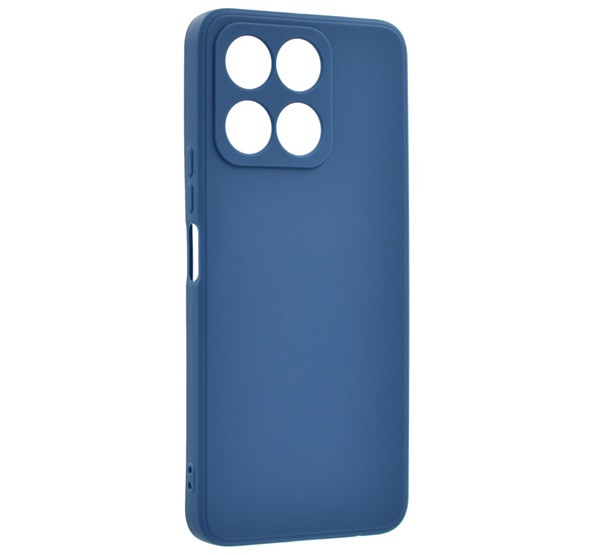 Szilikon telefonvédő (matt) SÖTÉTKÉK Honor X6a