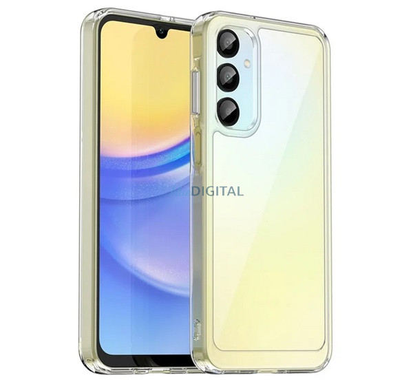 Szilikon telefonvédő (ütésállóság, átlátszó hátlap) ÁTLÁTSZÓ Samsung Galaxy A16 Szilikon telefonvédő (ütésállóság, átlátszó hátlap) ÁTLÁTSZÓ Samsung Galaxy A16