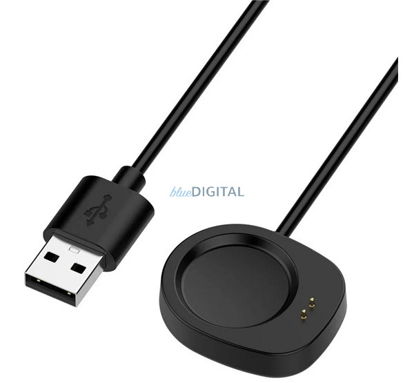 Töltőkábel USB (mágneses, 100cm) FEKETE Amazfit Balance Töltőkábel USB (mágneses, 100cm) FEKETE Amazfit Balance