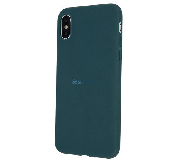 Szilikon telefonvédő (matt) SÖTÉTZÖLD Xiaomi 14T 5G