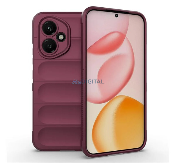 Szilikon telefonvédő (ütésállóság, kameravédő, 3D) BORDÓ Honor 400 Szilikon telefonvédő (ütésállóság, kameravédő, 3D) BORDÓ Honor 400