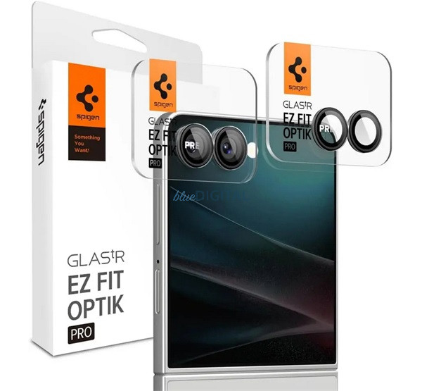 SPIGEN OPTIK PRO HD kameravédő üveg 2db (9H, csak lencse) FEKETE Samsung Galaxy Z Flip7 (SM-F766) SPIGEN OPTIK PRO HD kameravédő üveg 2db (9H, csak lencse) FEKETE Samsung Galaxy Z Flip7 (SM-F766)