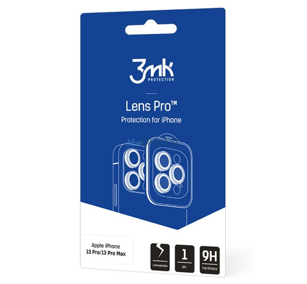 3MK LENS PROTECTION PRO kameravédő üveg (2.5D, 9H + segédkeret) ÁTLÁTSZÓ Apple iPhone 17 Air