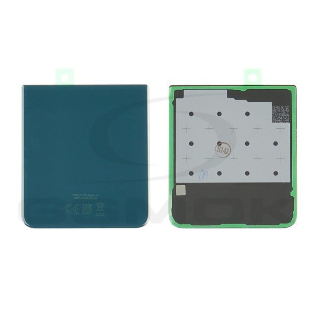 Alsó akkumulátorfedél ház Samsung F711 Galaxy Z Flip 3 zöld Gh82-26293C Eredeti szervizcsomag