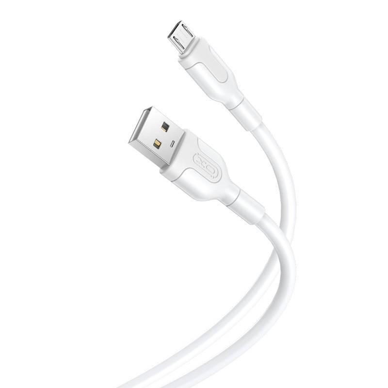 Kábel USB-Micro USB XO NB212 2.1A 1m (fehér)