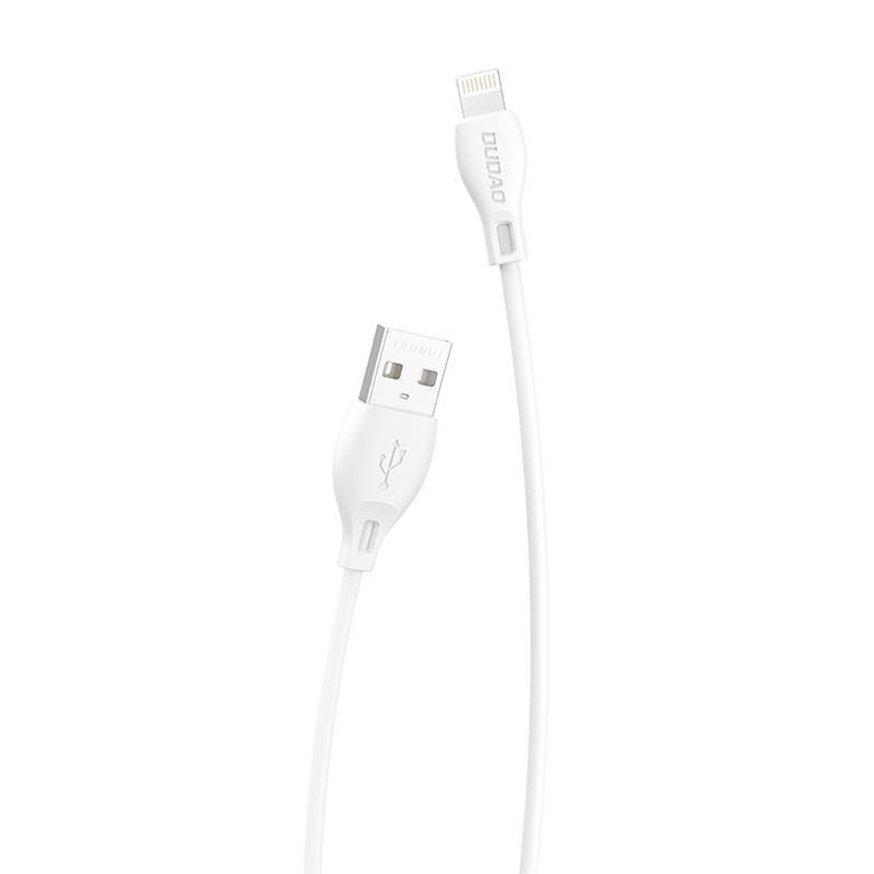 USB Lightning kábel Dudao L4L 2.4A 2m (fehér)