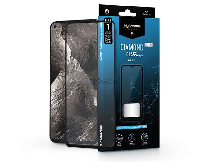 Realme GT Master 5G edzett üveg képernyővédő fólia - MyScreen Protector Diamond Glass Lite Edge2.5D Full Glue - black