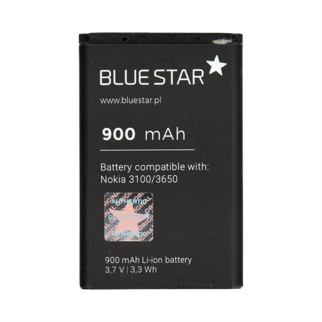 Akkumulátor Nokia 3100/3650/6230/3110 Classic 900 mAh Li-Ion Blue Star