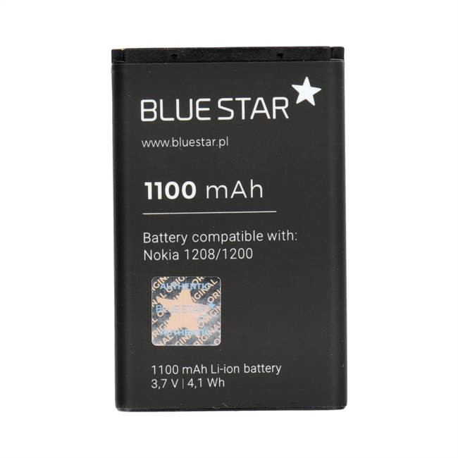 Akkumulátor Nokia 1208/1200 1100 mAh Li-Ion Blue Star