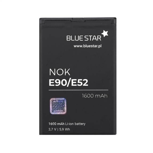 Akkumulátor Nokia E90 / E52 / E71 / N97 / E61i / E63 / 6650 Flip 1600 mAh Li-Ion Blue Star