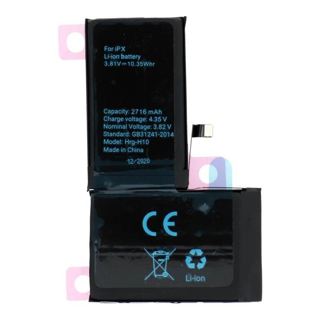 Akkumulátor iPhone X 2716 mAh Polymer BOX