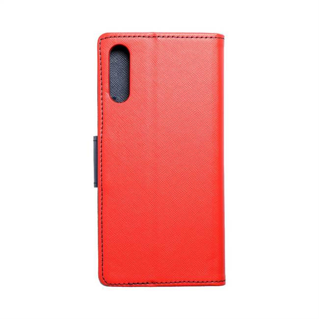 Fancy flipes tok Samsung Galaxy A70 / A70s piros / sötétkék telefontok