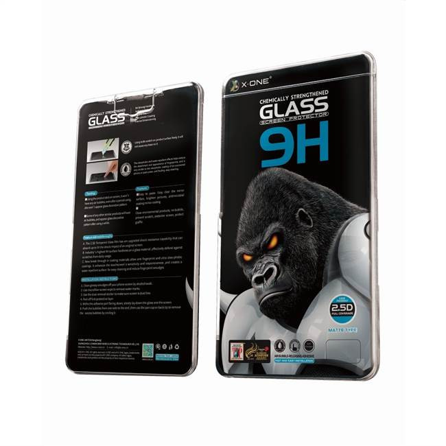 X-ONE Teljes tok extra erős matt - iPhone 11 Pro (teljes képernyős) Edzett üveg tempered glass 9H üvegfólia