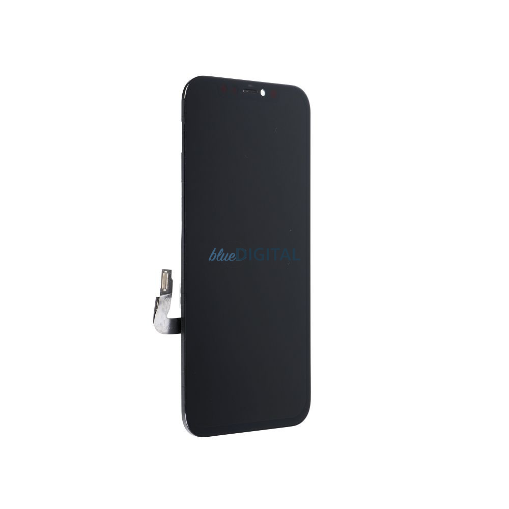 LCD kijelző iPhone 12 / 12 Pro fekete (ZY/HD) - ALKATRÉSZ!