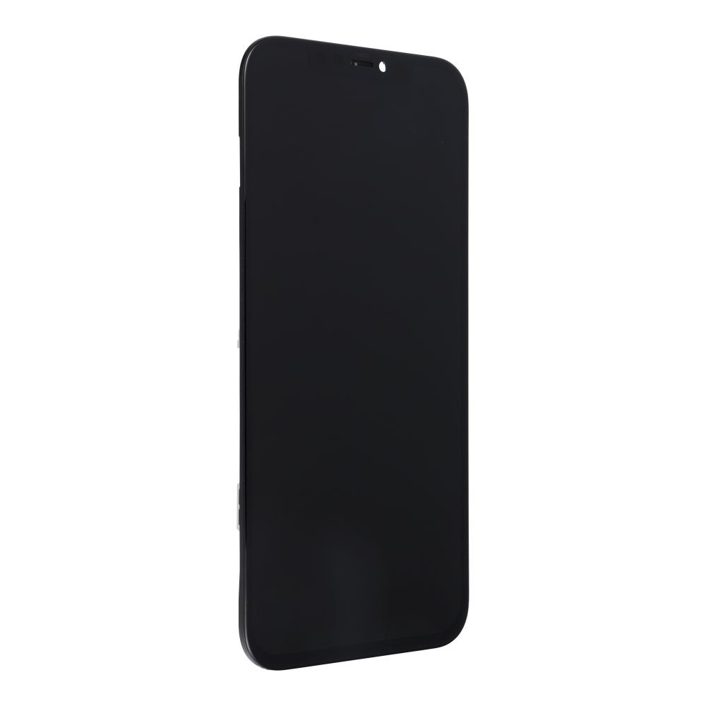 LCD kijelző iPhone 12 Pro Max digitalizálóval (HD+ Incell IC Transferable) - fekete - ALKATRÉSZ!