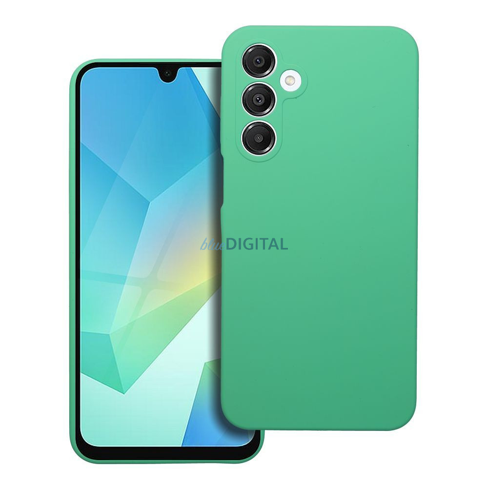 SILICONE 2mm tok Samsung Galaxy A16 4G/5G - mentazöld SILICONE 2mm tok Samsung Galaxy A16 4G/5G - mentazöld