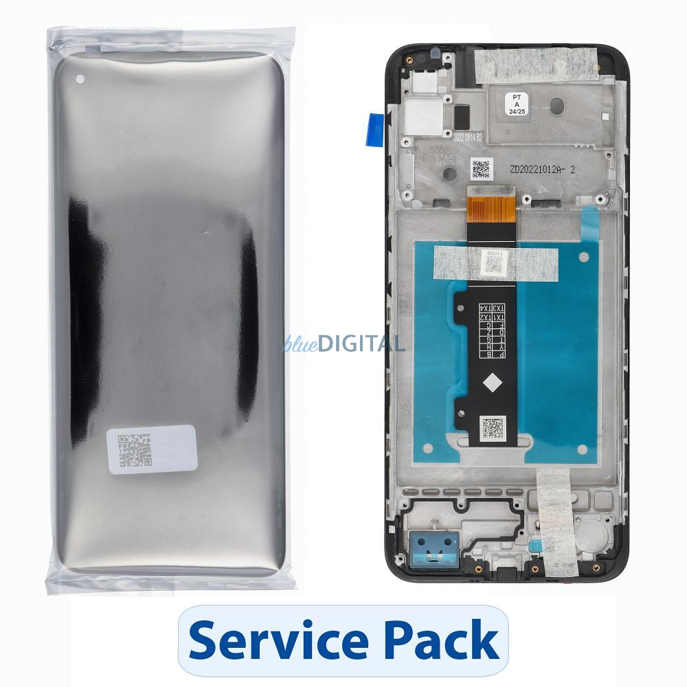 LCD kijelző (gyári ServicePack) Motorola Moto E20 [5D68C19457] - ALKATRÉSZ!