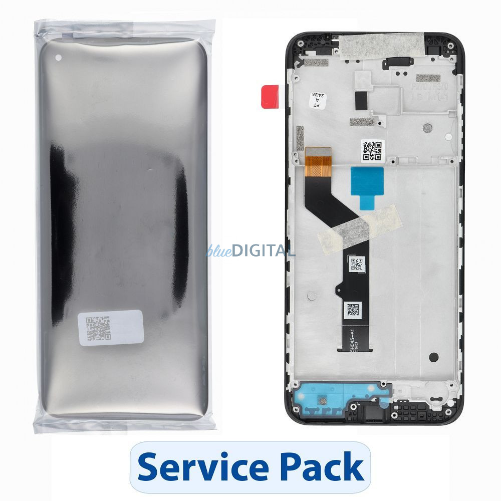 LCD kijelző (gyári ServicePack) Motorola Moto G9 Play [5D68C17397] - ALKATRÉSZ!