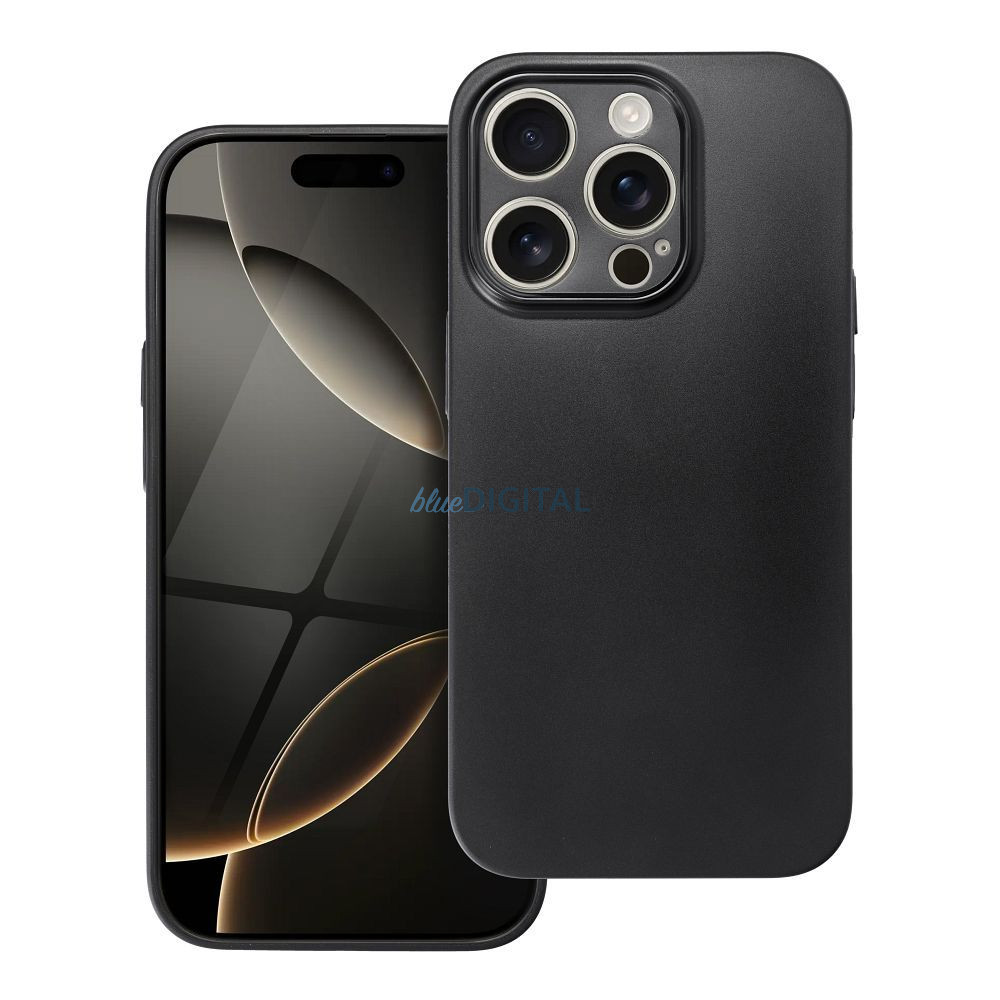 ULTRATHIN MATT tok iPhone 15 Pro - fekete ULTRATHIN MATT tok iPhone 15 Pro - fekete