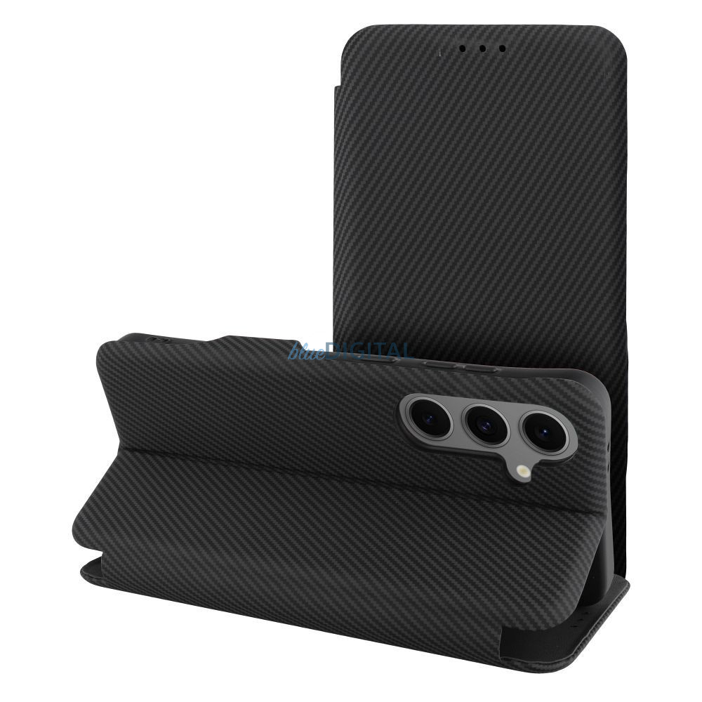 FOLIO SIDE MAGNET kinyitható tok Samsung Galaxy S25 Plus - fekete FOLIO SIDE MAGNET kinyitható tok Samsung Galaxy S25 Plus - fekete