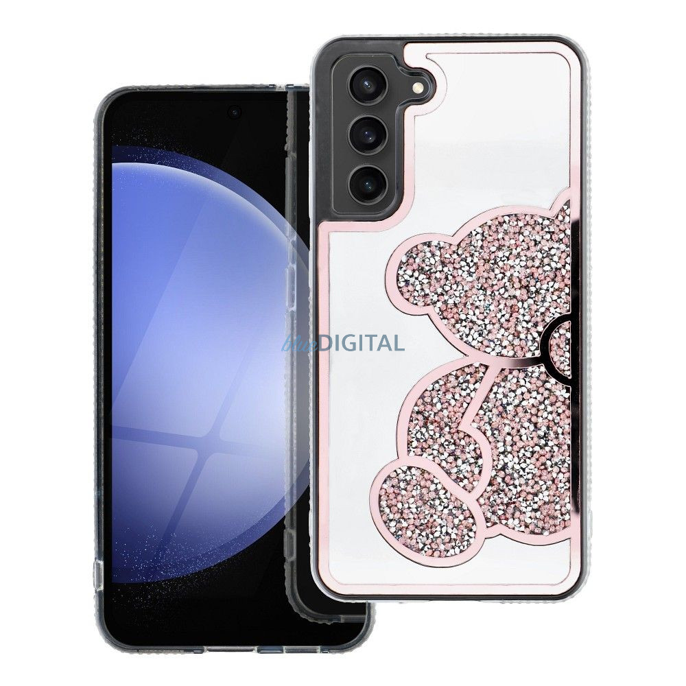 TEDDY BEAR tok Samsung Galaxy A56 - rózsaszín
