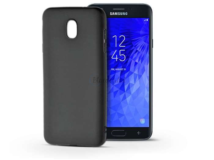Samsung J720F Galaxy J7 (2018) szilikon hátlap - Soft - fekete