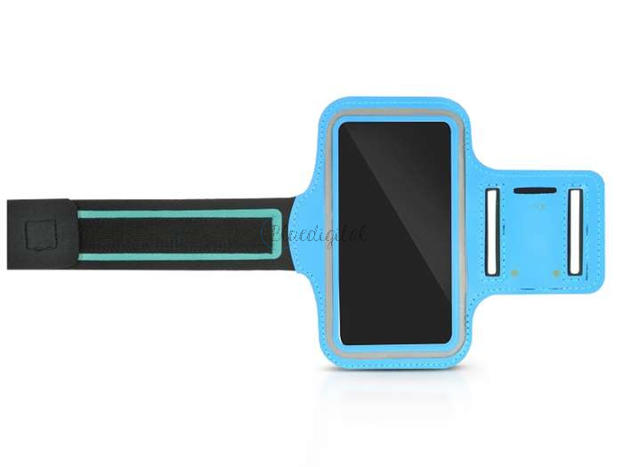 Univerzális kartok sportoláshoz, max. 6-6,5" méretű készülékekhez - Universal Sport Armband - kék/fekete (ECO csomagolás)